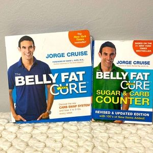 The Belly Fat Cure by Jerome Cruise and The Sugar and Carb Counter